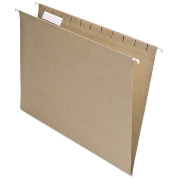Pendaflex® Earthwise By Pendaflex 100% Recycled Colored Hanging File Folders, Letter Size, 1-5-cut Tab, Natural, 25-box freeshipping - TVN Wholesale